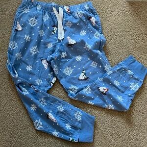 Winter flannel jogger pjs 🐻‍❄️